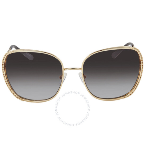 Michael Kors Amsterdam Grey Gradient Cat Eye Ladies Sunglasses