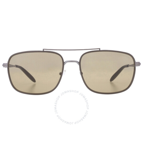 Michael Kors Glasgow Olive Navigator Mens Sunglasses