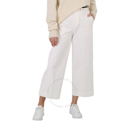 Moncler Ladies Cotton Gabardine Cropped Dress Pants, Brand Size 40 (US Size 8)