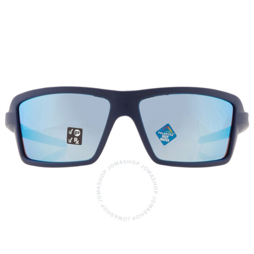 Oakley Cables Prizm Deep Water Polarized Wrap Mens Sunglasses