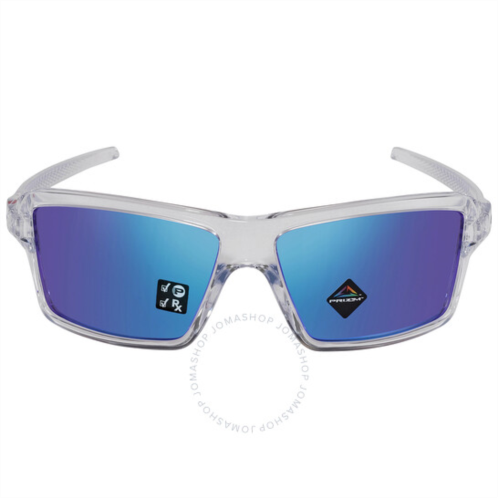 Oakley Cables Prizm Sapphire Polarized Rectangular Mens Sunglasses