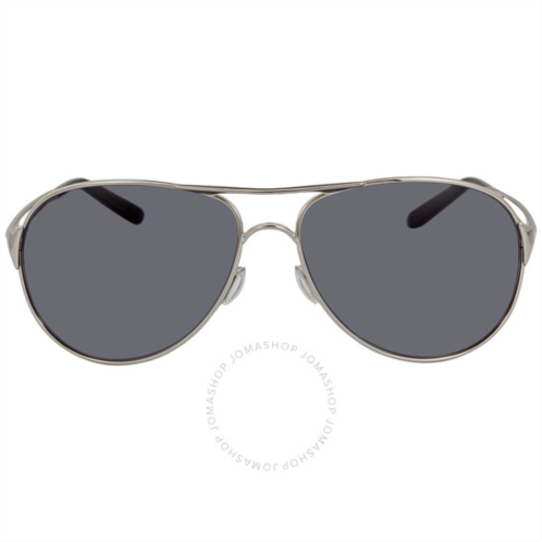 Oakley Caveat Grey-Black Pilot Ladies Sunglasses