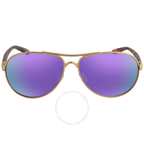 Oakley Feedback Prizm Violet Pilot Ladies Sunglasses