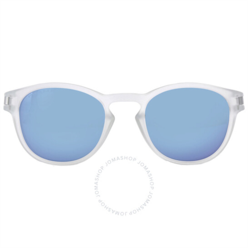 Oakley Latch Prizm Sapphire Polarized Round Mens Sunglasses