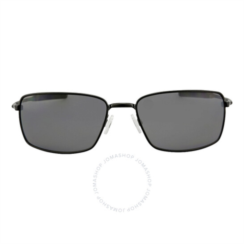 Oakley Square Wire Polarized Grey Rectangular Mens Sunglasses