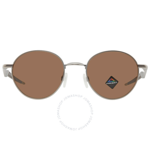 Oakley Terrigal Prizm Tungsten Mirrored Round Mens Sunglasses