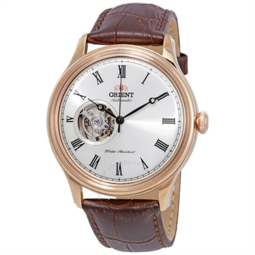 Orient Open Heart Automatic White Dial Mens Watch