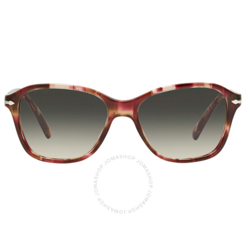 Persol Gradient Grey Square Unisex Sunglasses