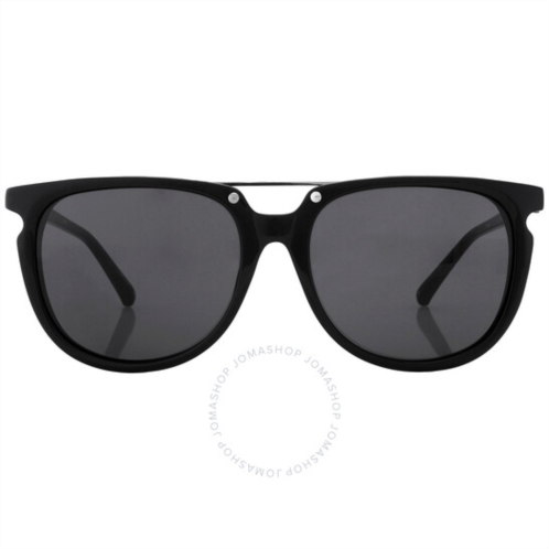 Phillip Lim Black Oval Sunglasses