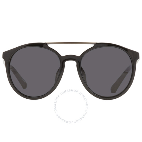 Phillip Lim X Linda Farrow Black Round Unisex Sunglasses