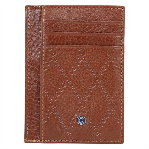 Picasso And Co Leather Card Holder- Tan