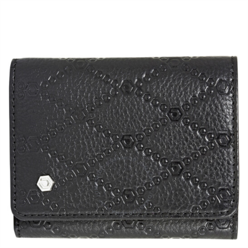 Picasso And Co Leather Wallet- Black