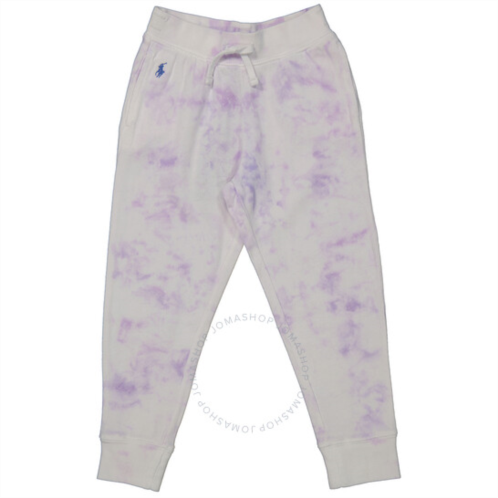 Polo Ralph Lauren Kids Tie-Dye Print Cotton Sweatpants, Size 4T