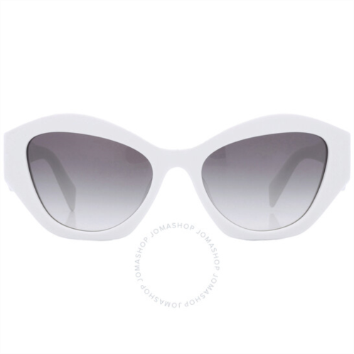 Prada Grey Gradient Cat Eye Ladies Sunglasses