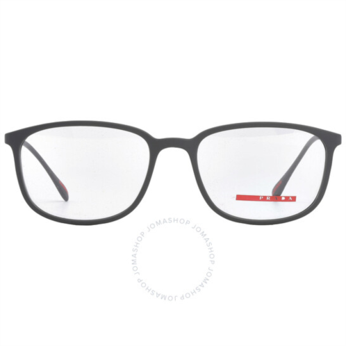 Prada Linea Rossa Demo Rectangular Mens Eyeglasses