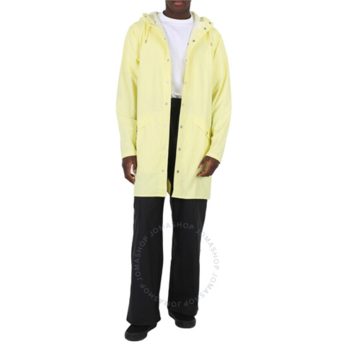 Rains Straw Lightweight Waterproof Long Jacket, Size Small