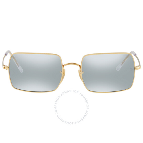 Ray-Ban 1969 Mirror Evolve Photochromatic Grey Rectangular Unisex Sunglasses