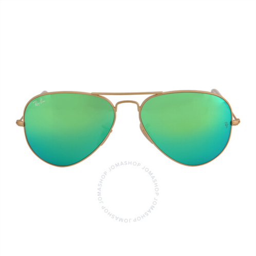 Ray-Ban Aviator Flash Lenses Green Unisex Sunglasses