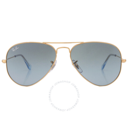 Ray-Ban Aviator Gradient Blue Unisex Sunglasses