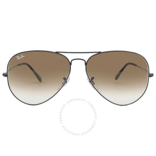 Ray-Ban Aviator Gradient Brown Gradient Unisex Sunglasses