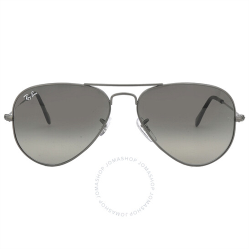 Ray-Ban Aviator Gradient Grey Unisex Sunglasses