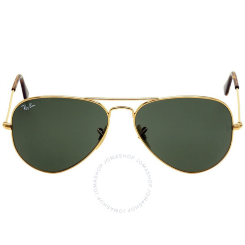 Ray-Ban Aviator Green Classic G-15 Unisex Sunglasses