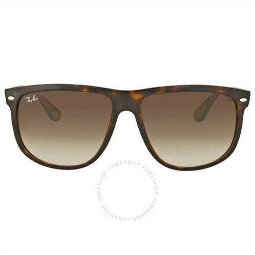 Ray-Ban Boyfriend Light Brown Gradient Square Mens Sunglasses