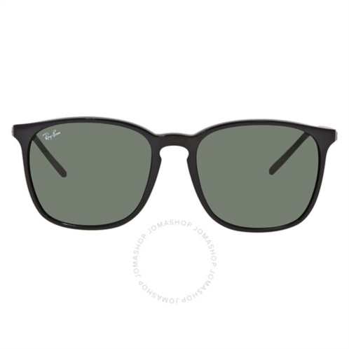 Ray-Ban Green Classic Square Unisex Sunglasses