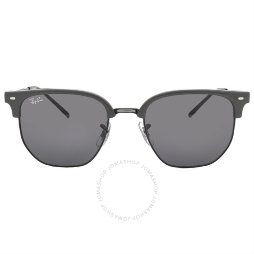 Ray-Ban New Clubmaster Dark Gray Irregular Unisex Sunglasses