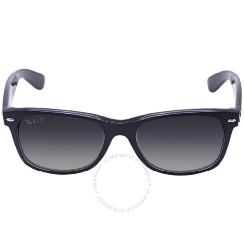 Ray-Ban New Wayfarer Classic Polarized Blue Gradient Unisex Sunglasses