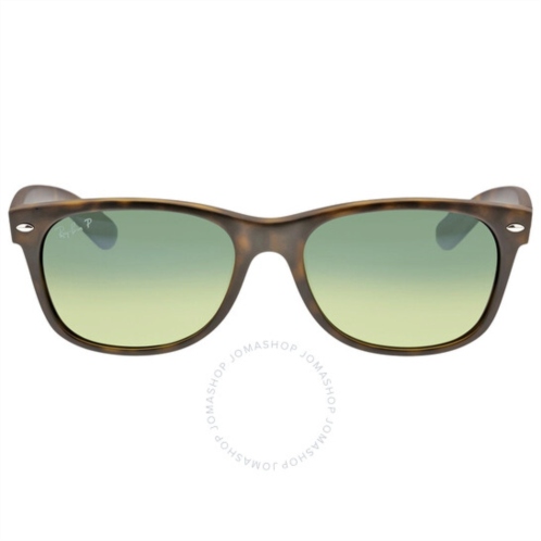 Ray-Ban New Wayfarer Classic Polarized Blue/Green Gradient Unisex Sunglasses