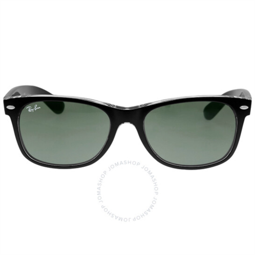 Ray-Ban New Wayfarer Color Mix Green Classic G-15 Unisex Sunglasses