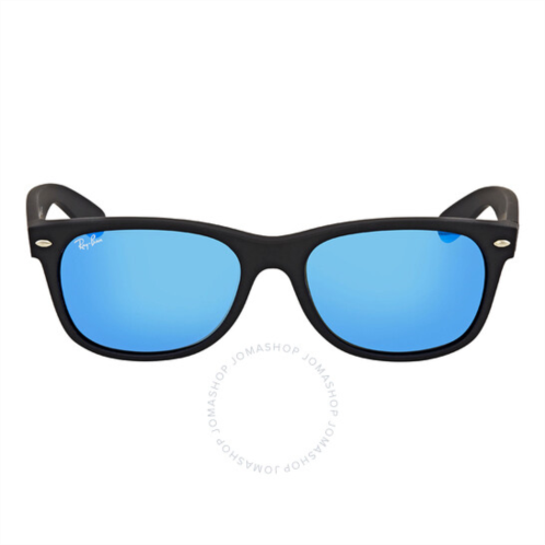 Ray-Ban New Wayfarer Flash Blue Mirrored Unisex Sunglasses