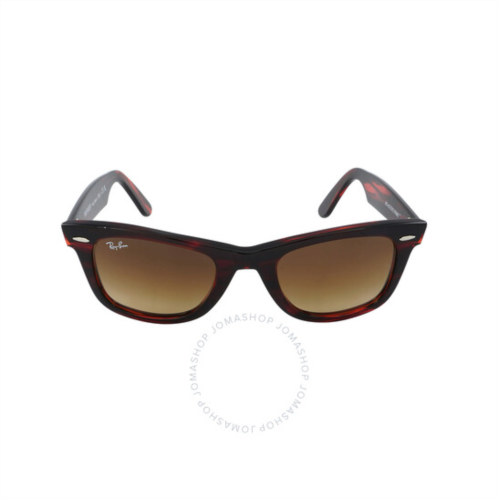 Ray-Ban Original Wayfarer Bio Acetate Brown Gradient Square Unisex Sunglasses
