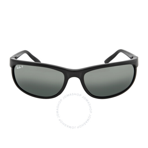 Ray-Ban Predator 2 Polarized Grey Rectangular Unisex Sunglasses