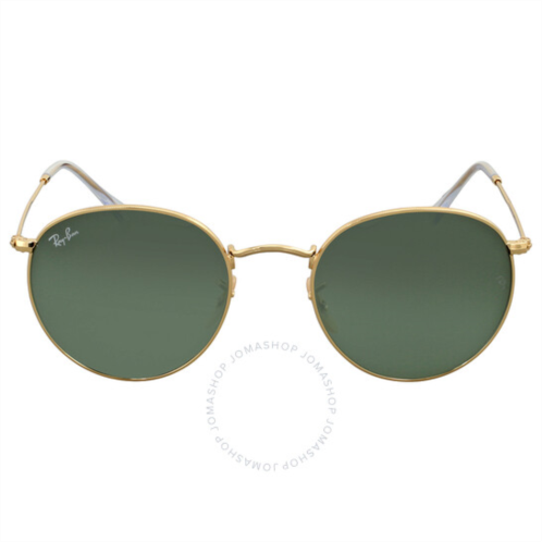 Ray-Ban Round Metal Green Classic Unisex Sunglasses