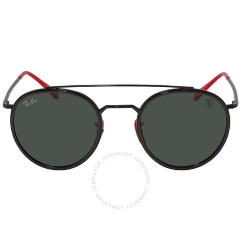 Ray-Ban Scuderia Ferrari Green Classic G-15 Round Unisex Sunglasses