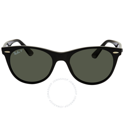 Ray-Ban Wayfarer ll Green Classic G-15 Polarized Unisex Sunglasses