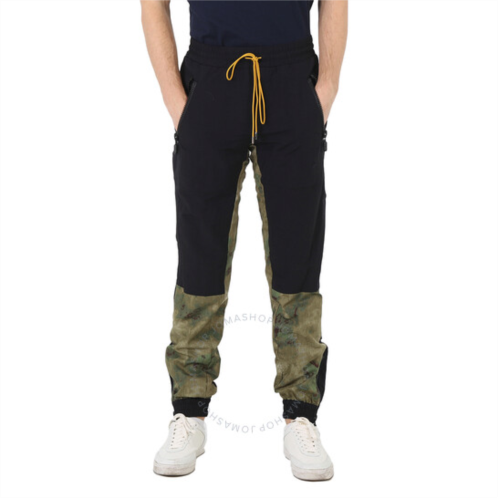 Rhude Black / Camo Nylon Jogger Pants, Size X-Small