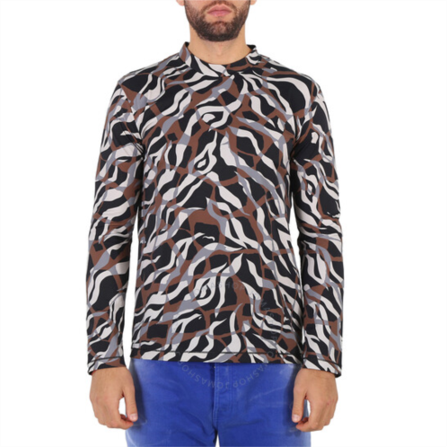 Roberto Cavalli Mens Tiger Twiga-print Top, Size X-Small