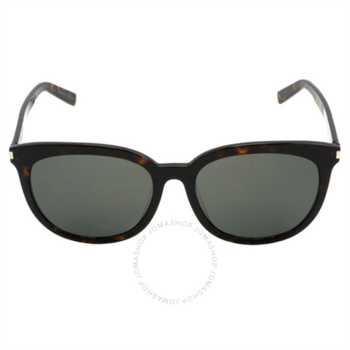 Saint Laurent Grey Square Mens Sunglasses