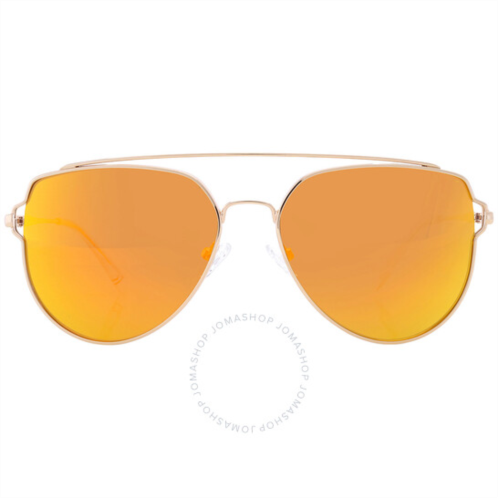 Sixty One Nudge Mirror Coating Pilot Unisex Sunglasses
