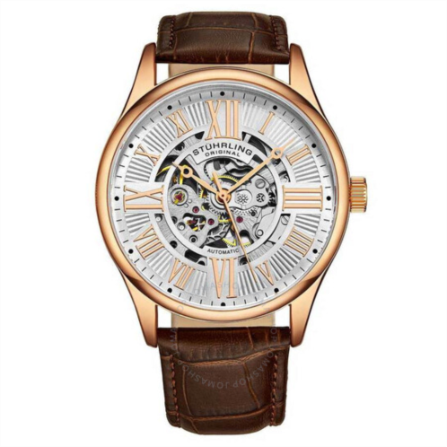 Stuhrling Original Legacy Silver-tone Dial Mens Watch