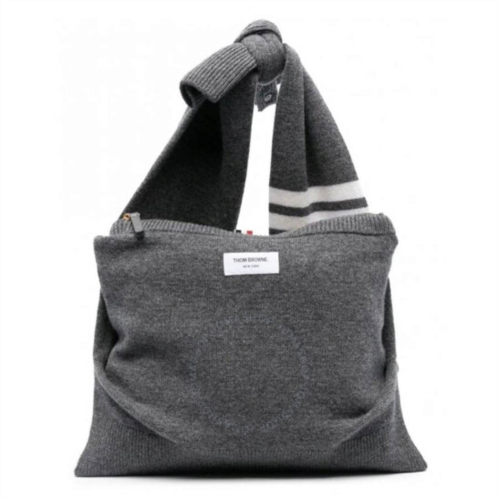 Thom Browne Med Grey Jersey Stitch Merino Sweater Shell Bag