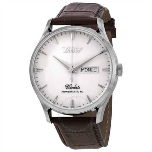 Tissot Heritage Automatic Silver Opalin Dial Mens Watch