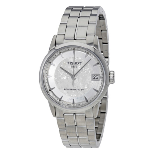Tissot Luxury Powermatic 80 Silver Dial Ladies Watch