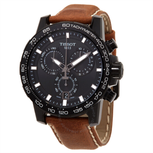 Tissot Supersport Chronograph Quartz Black Dial Mens Watch