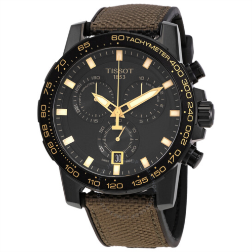 Tissot Supersport Chronograph Quartz Black Dial Mens Watch