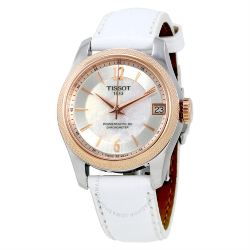 Tissot T-Classic Ballade Automatic Mother of Pearl Dial Ladies Watch