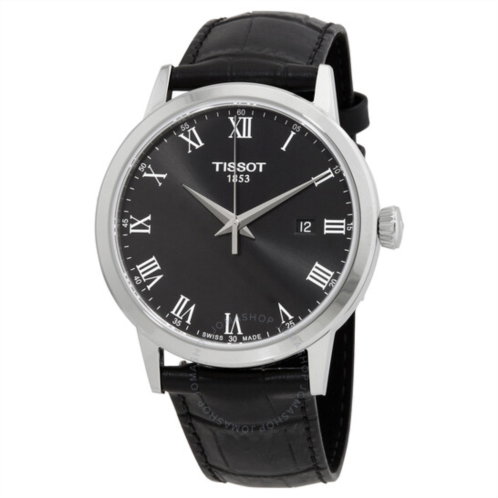 Tissot T-Classic Quartz Black Dial Mens Watch